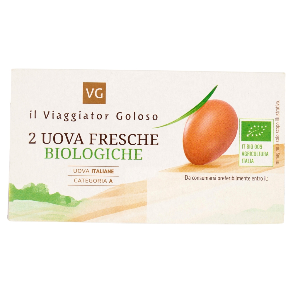 2 Uova Fresche BIO Il Viaggiator Goloso